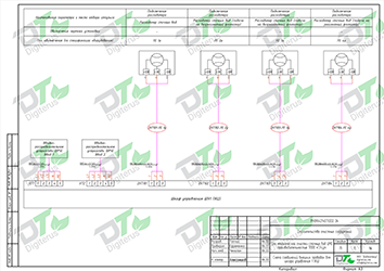 Приниципиальная электрическая схема - конструкторская документация Диджитерус (пример)